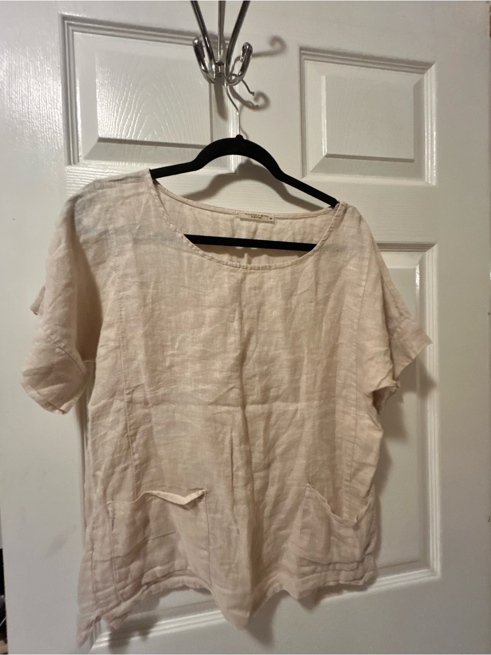 FRANCESCA BETTINI linen top